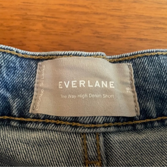 Everlane way high denim short - Picture 2 of 3